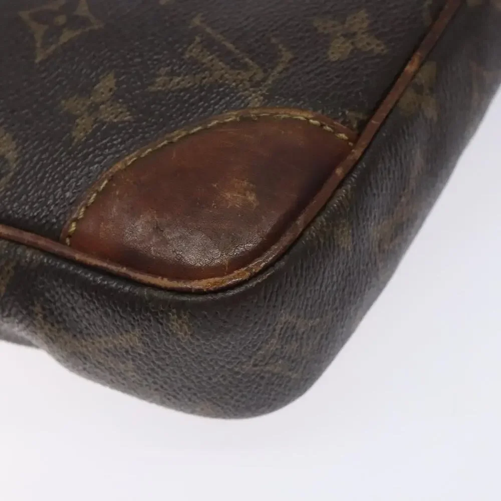 Louis Vuitton Monogram Marly Dragonne GM Clutch Bag Brown
